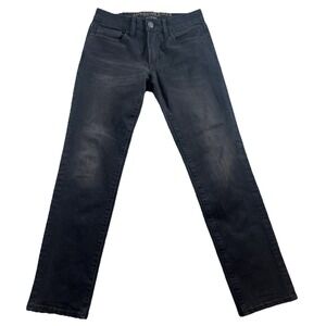 American‎ Eagle Jeans Mens 28X29 Black Slim Straight Extreme Flex 4 Denim
